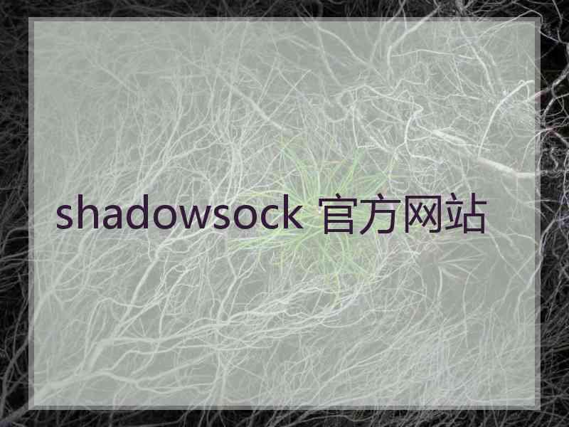 shadowsock 官方网站